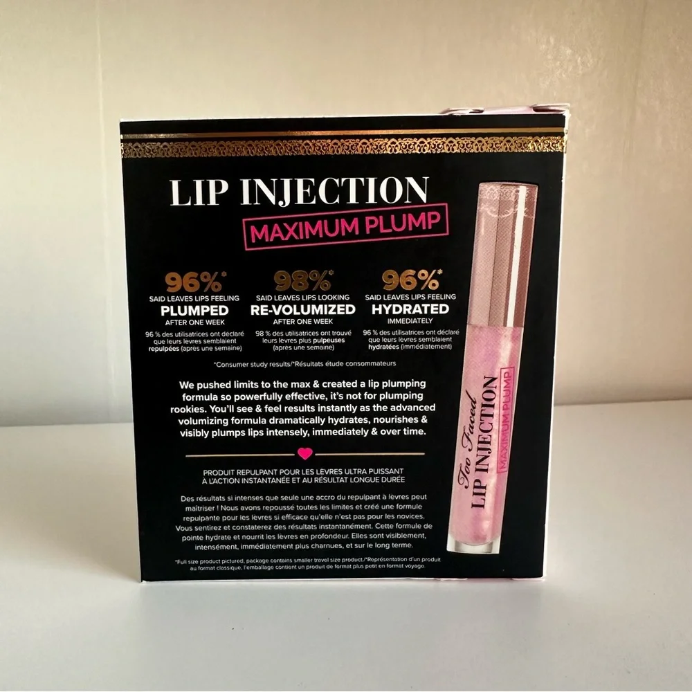 Travel Size Lip Injection Maximum Plump Extra Strength Hydrating Lip Plumper - Picture 3 of 4